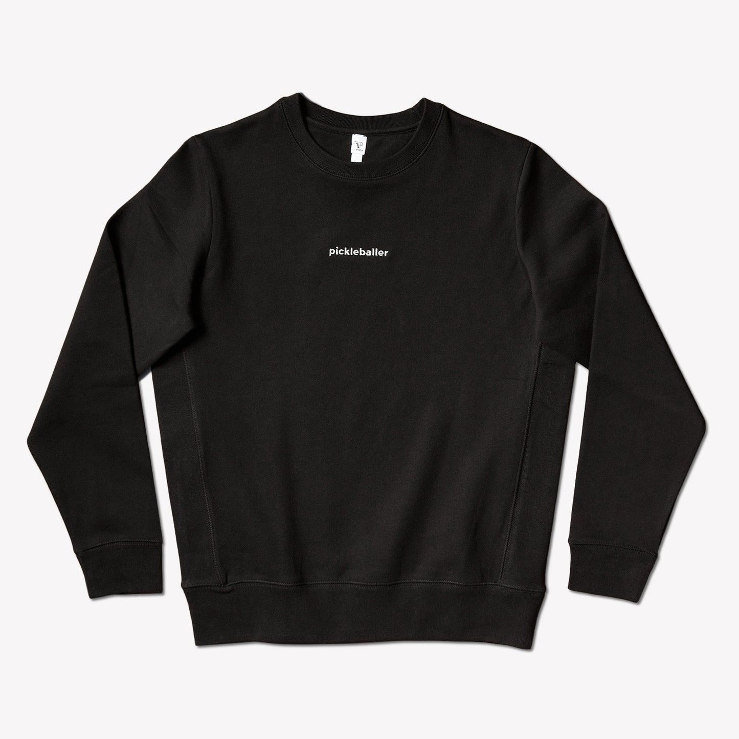 Embroidered Pickleballer Crewneck Unisex Sweatshirt