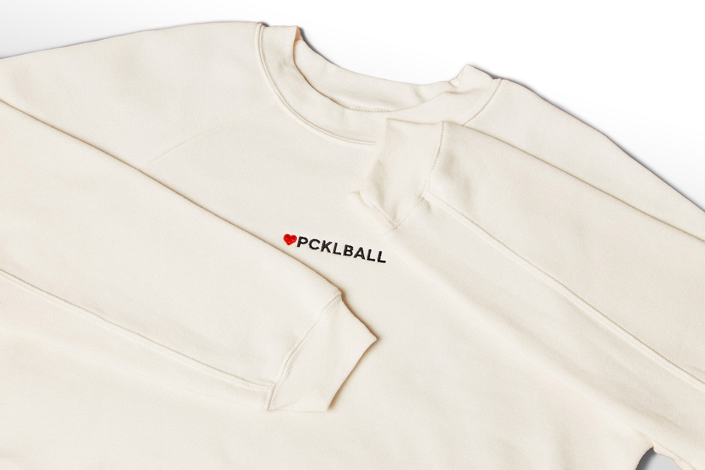 Women's Fleece ❤️PCKLBALL Crop Sweatshirt
